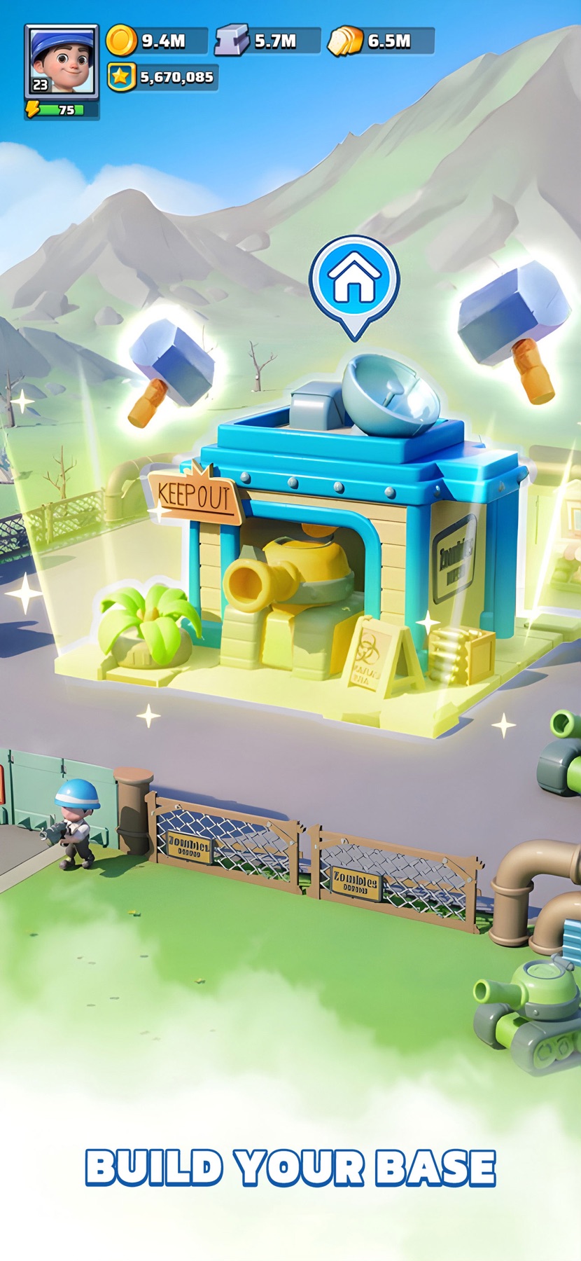 Building a brighter base