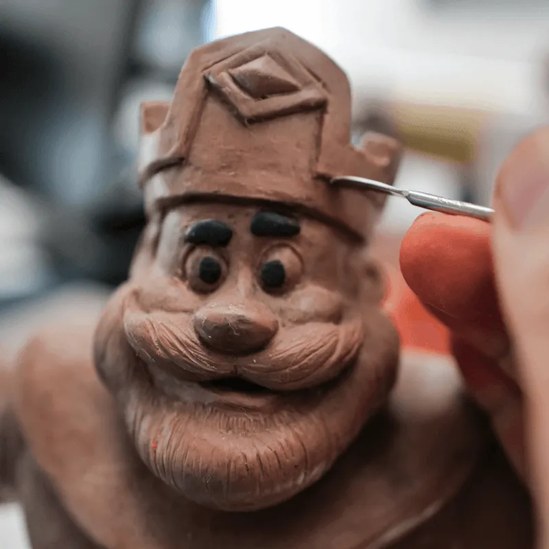 King Robert · from the sculpt